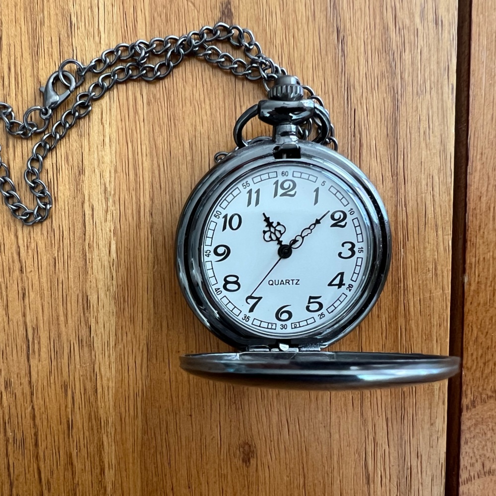 Pocket watch - gunmetal